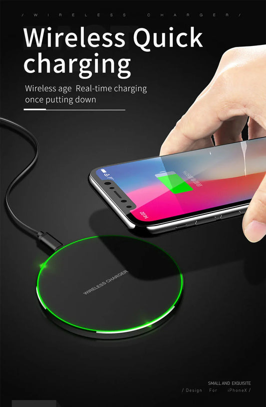 15W Quick  Wireless Fast Charging Charger for iPhone's